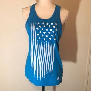 Adidas flag tank top